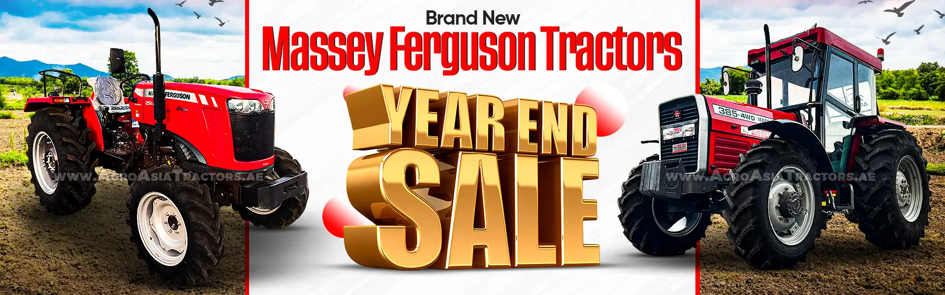 Massey Ferguson tractors year end sale by agroasia tractor