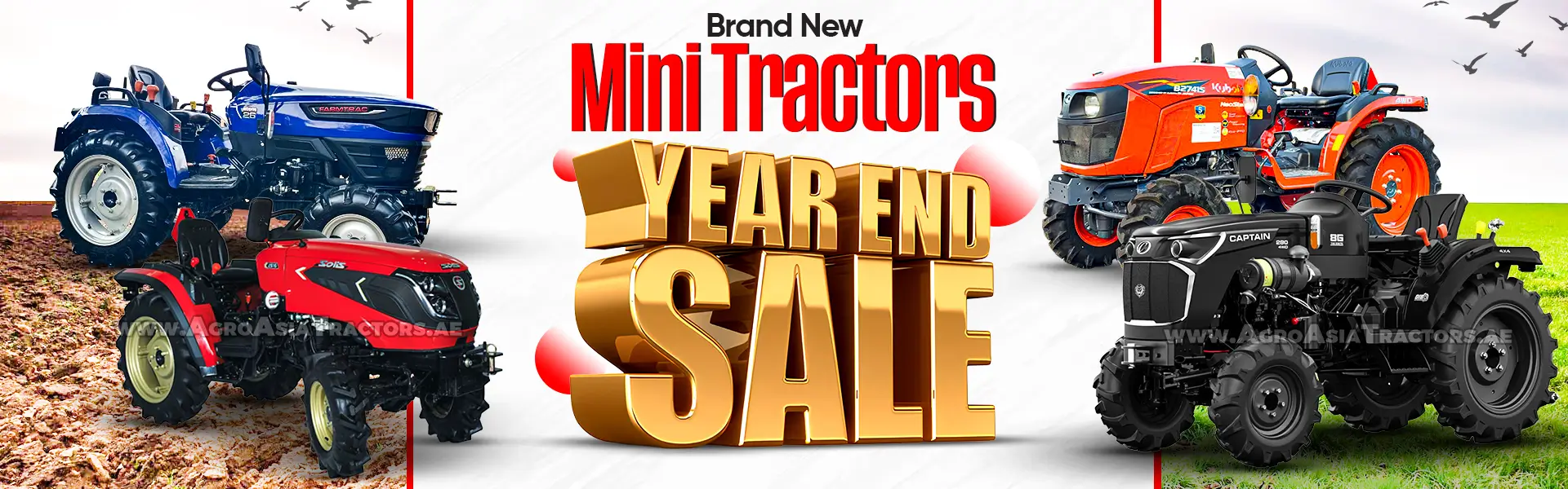 Mini tractors year end sale by agroasia tractor
